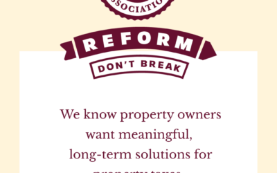 REFORM, DON’T BREAK: WYOMING TAXPAYERS ASSOCIATION OPPOSES PROP 1